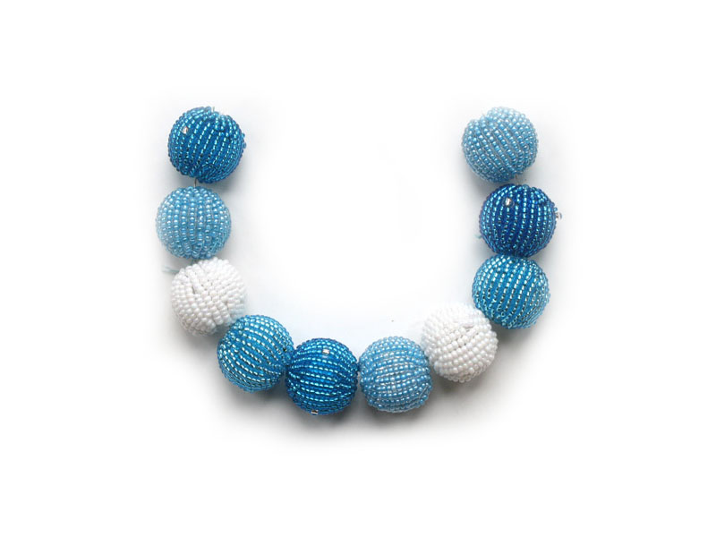 Aqua and ivory Aqua and ivory