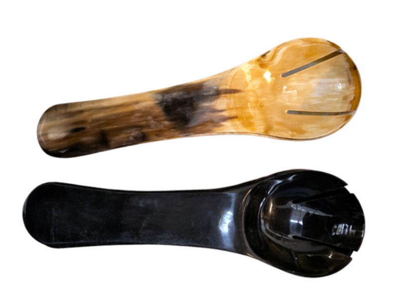 Horn Salad Serving Spoons