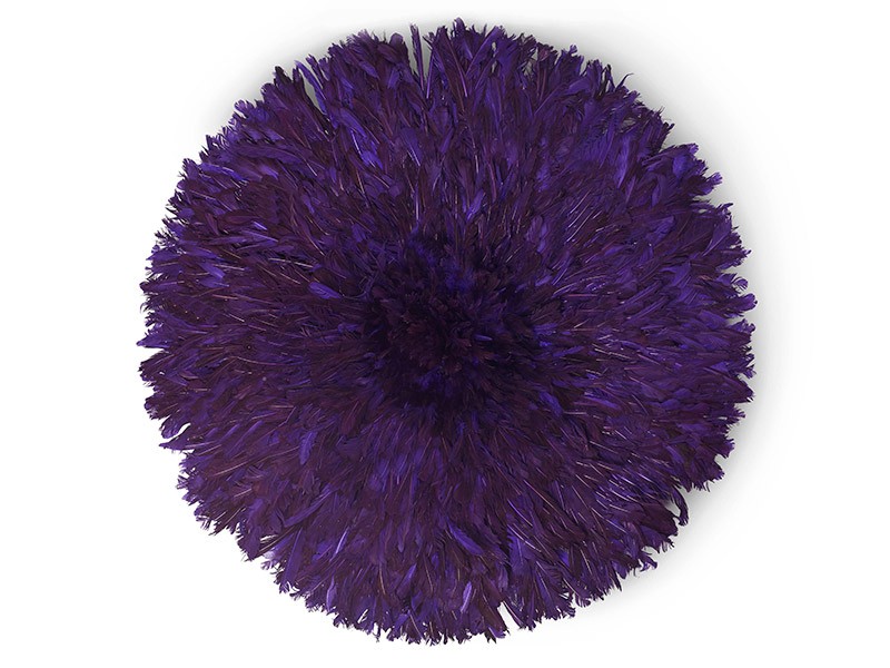 Juju Feather Hat Purple