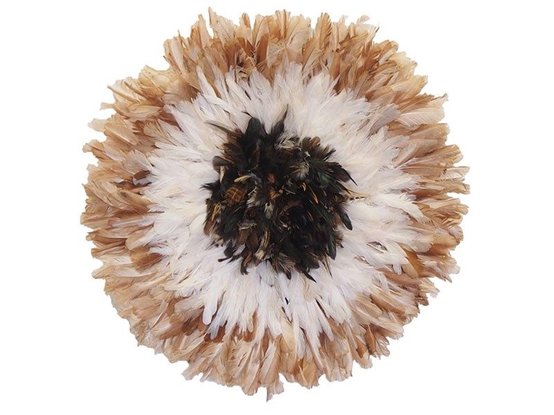 Juju Feather Natural & Cocarde 50cm Juju Feather Natural & Cocarde 50cm