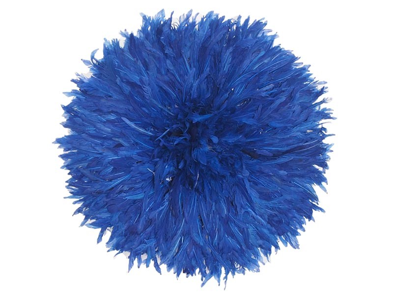 Juju Feather Hat Blue