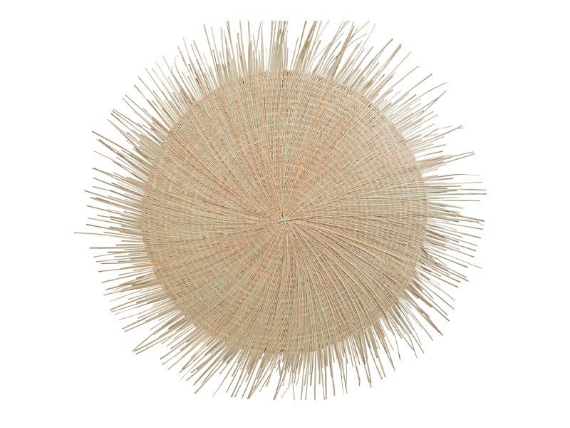 Malawi Sun Wall Basket - Natural