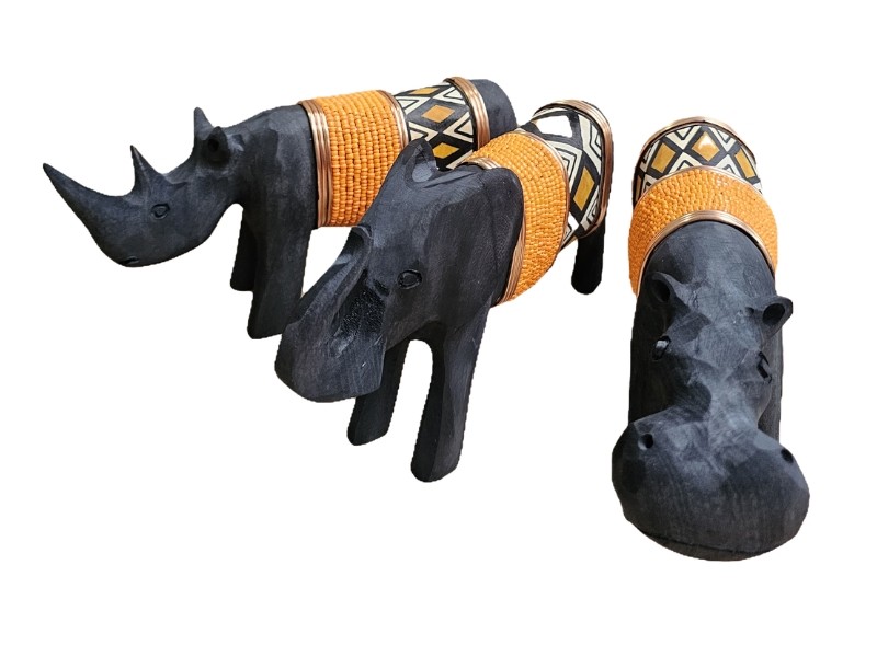 Orange and Ethnic Pattern