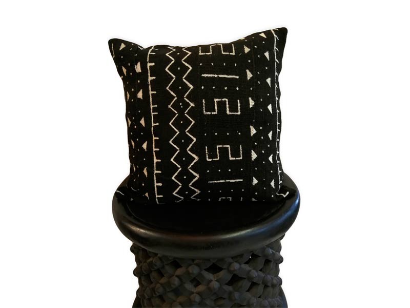 African Mud Cloth Cushion Cover 45 x 45 cm / 18" x 18" African Mud Cloth Cushion Cover 45 x 45 cm / 18" x 18"