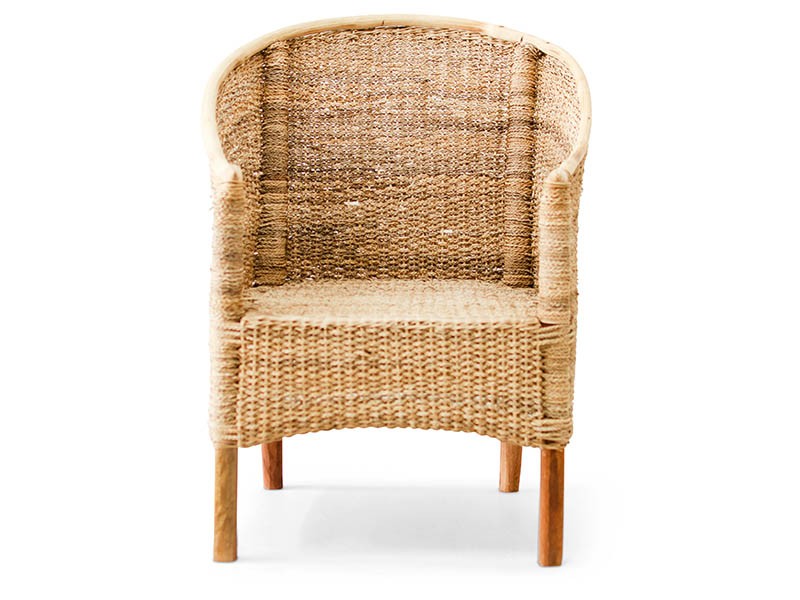 Malawi Kupuma Chair with Twisted Weave