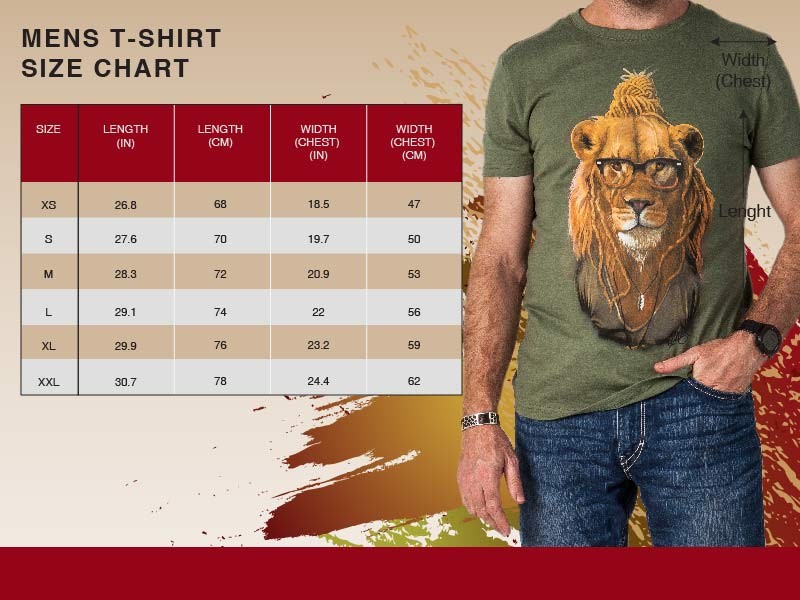 Mens Size Chart Mens Size Chart