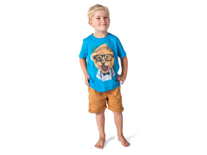 Lion Cub T-Shirt - Solar Blue Lion Cub T-Shirt - Solar Blue