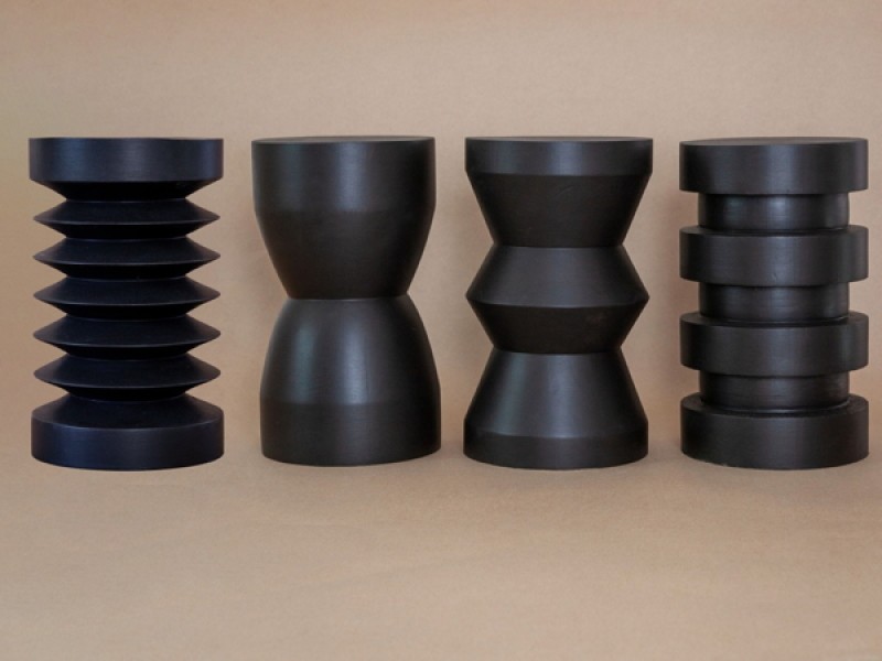 Turned Spiral Stool