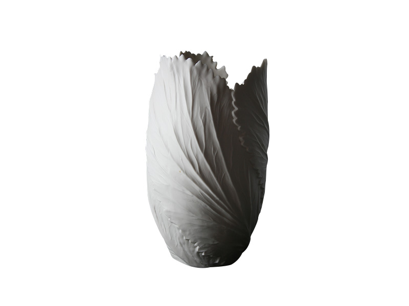 Large Cabbage Leaf Vase